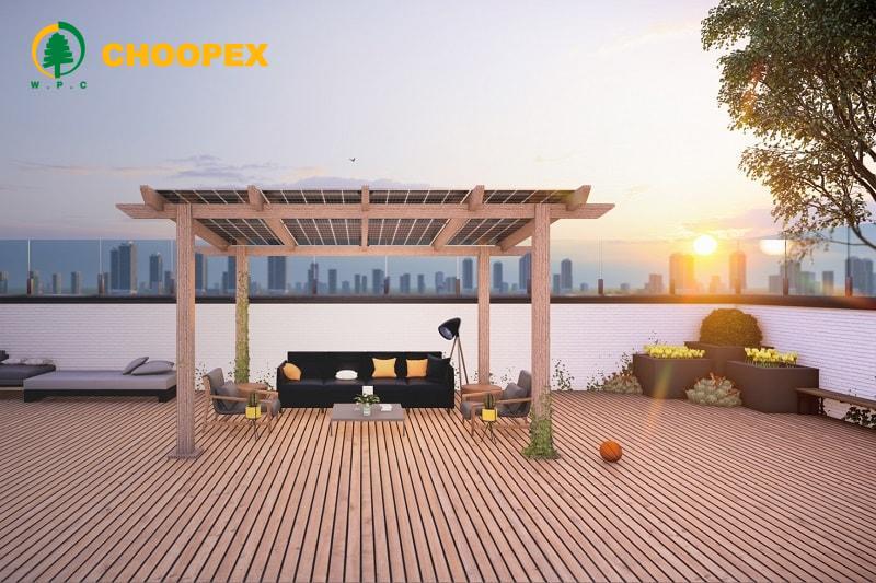 استفاده از پنل خورشیدی در سقف بام سبز!