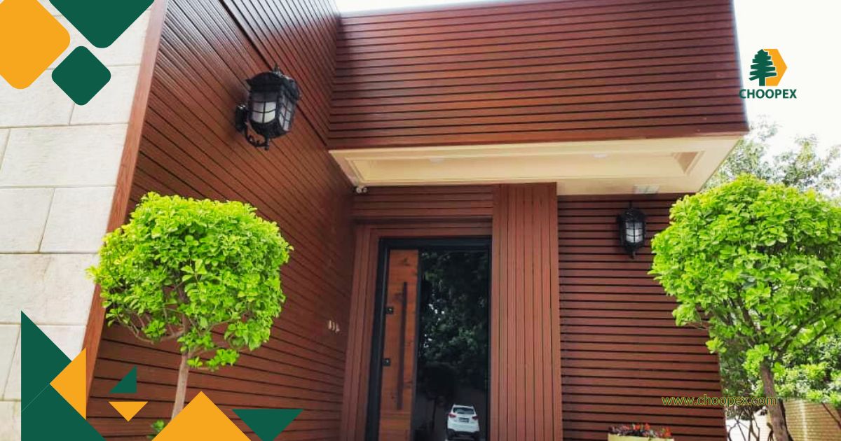 نمای ساختمان یک طبقه