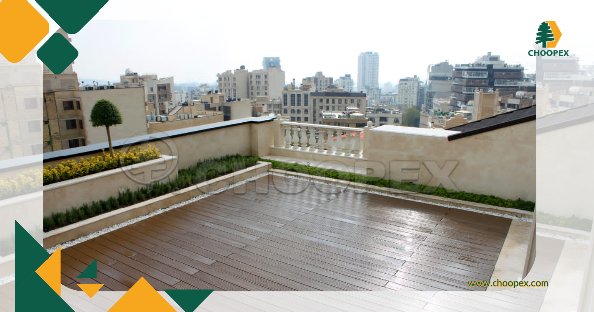 کاشت گیاهان پشت بام سبز