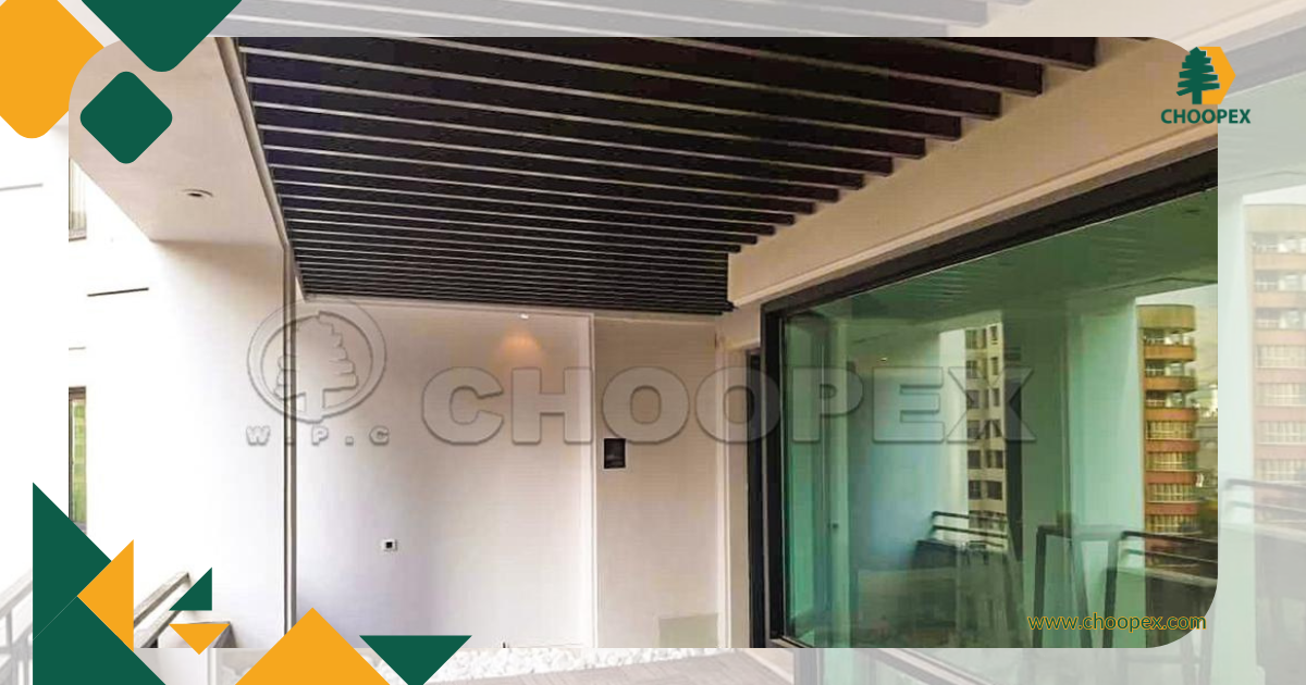 قیمت پوشش سقف حیاط خلوت