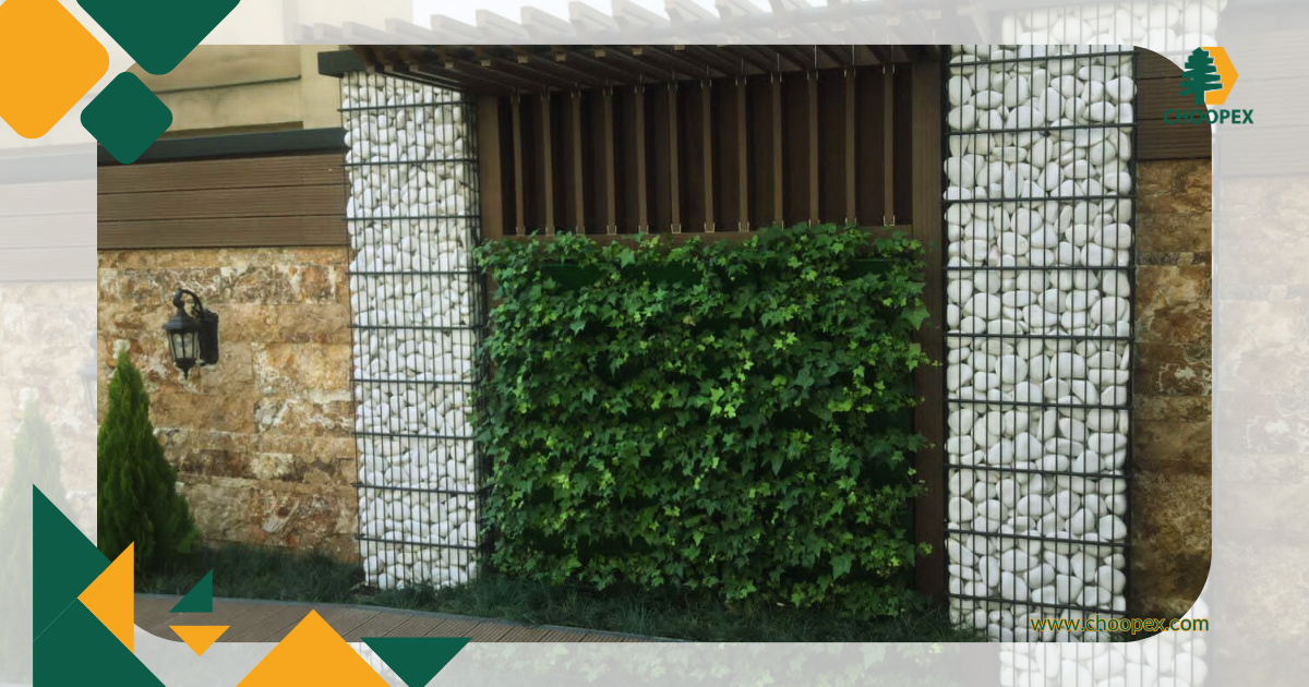 جدول بندی با اجرای گابیون (سنگ توری)