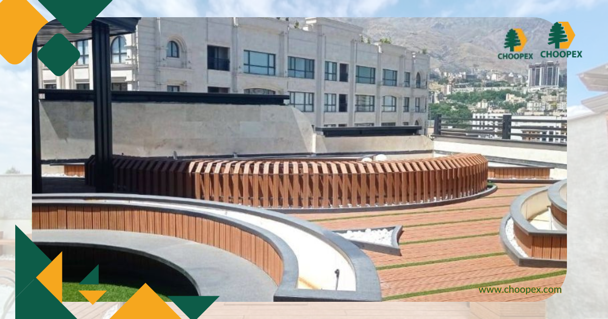 نیمکت چوب پلاست
