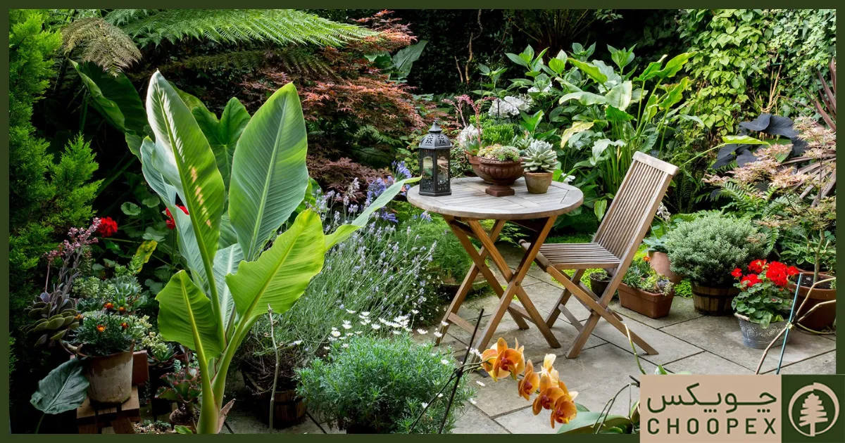 طراحی باغچه‌ کوچک با ایده‌های مدرن