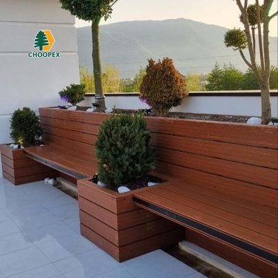 نیمکت چوب پلاست چوپکس برای پروژه‌های عمرانی
