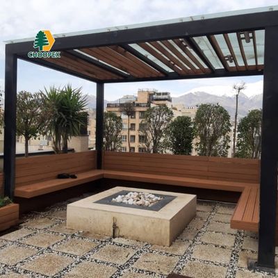 نیمکت چوب پلاست چوپکس چهار فصل